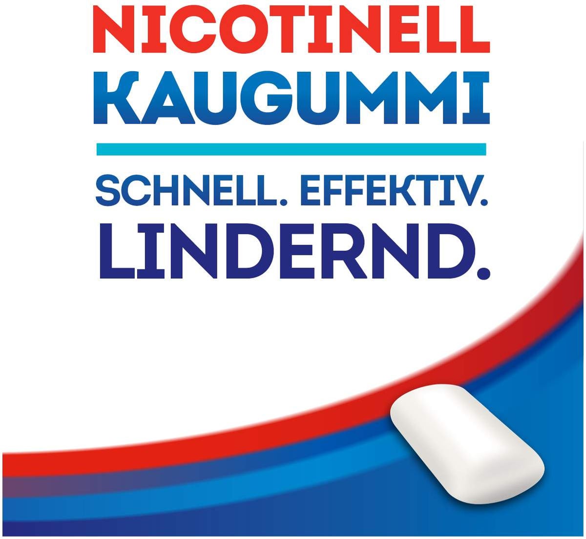 Nicotinell Kaugummi 2 mg Cool Mint 96 Stück