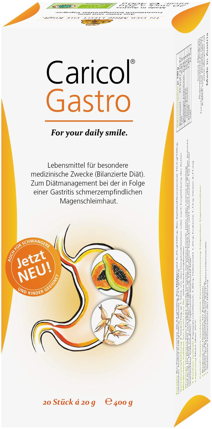 Caricol Gastro 20 Sticks