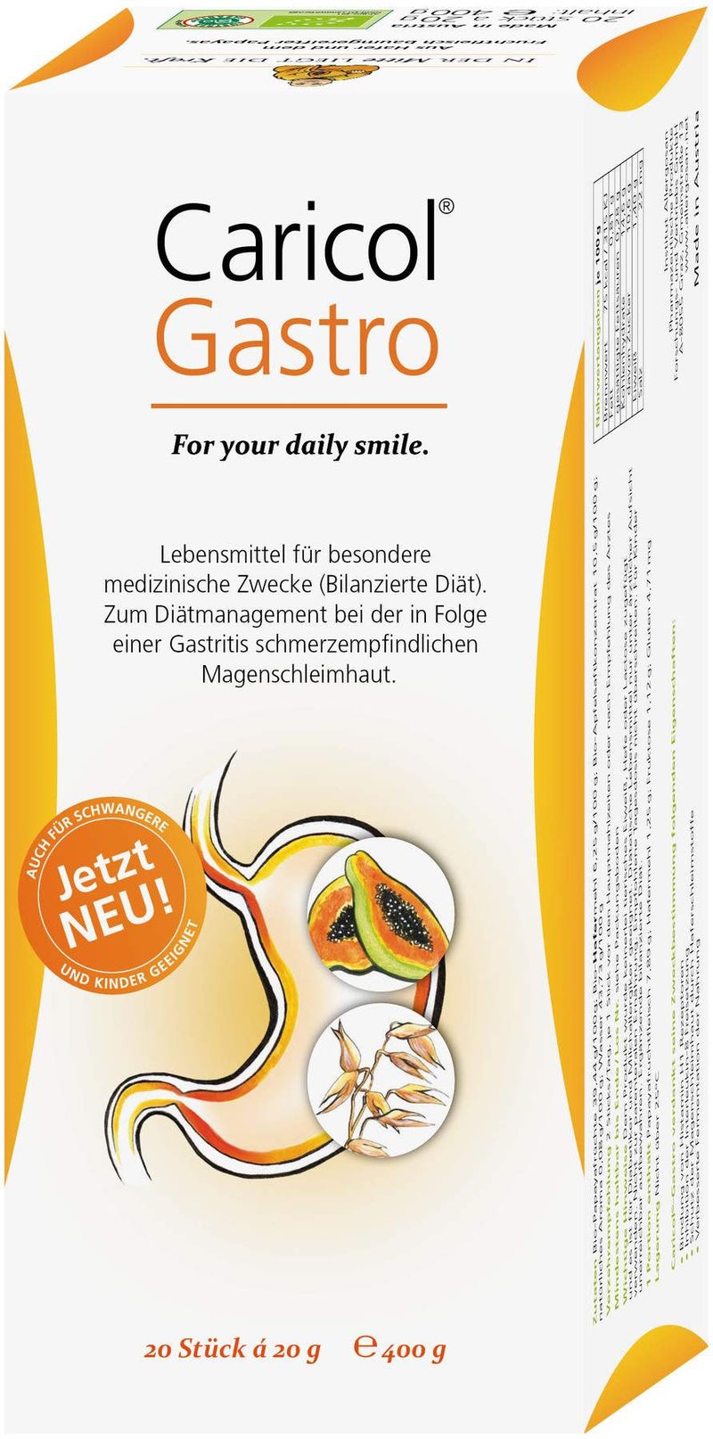 Caricol Gastro 20 Sticks