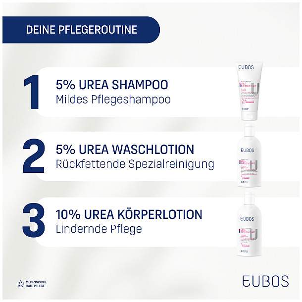 Eubos Trockene Haut Urea 5 % Shampoo 200 ml
