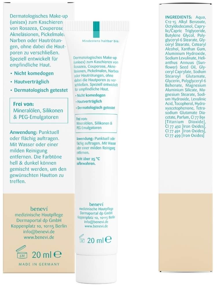 Benevi Color Pigmentcreme Dunkel 20 ml