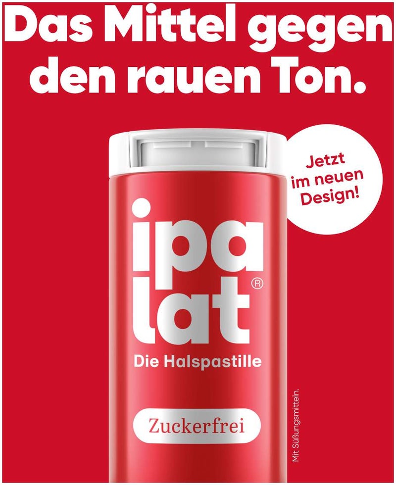 Ipalat Halspastillen zuckerfrei mentholfrisch 120 Pastillen