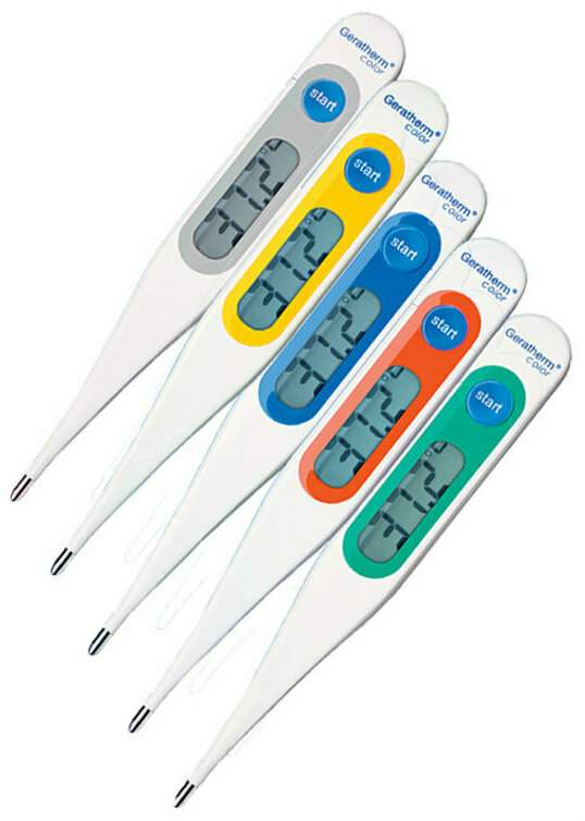 Geratherm Fieberthermometer Color Digital 1 Stück