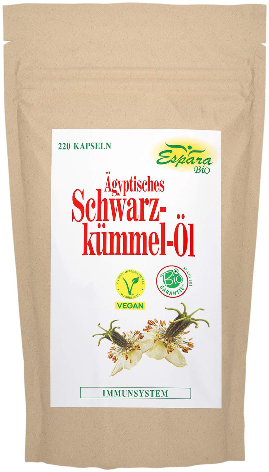 Schwarzkümmel-Öl Bio 70 Kapseln