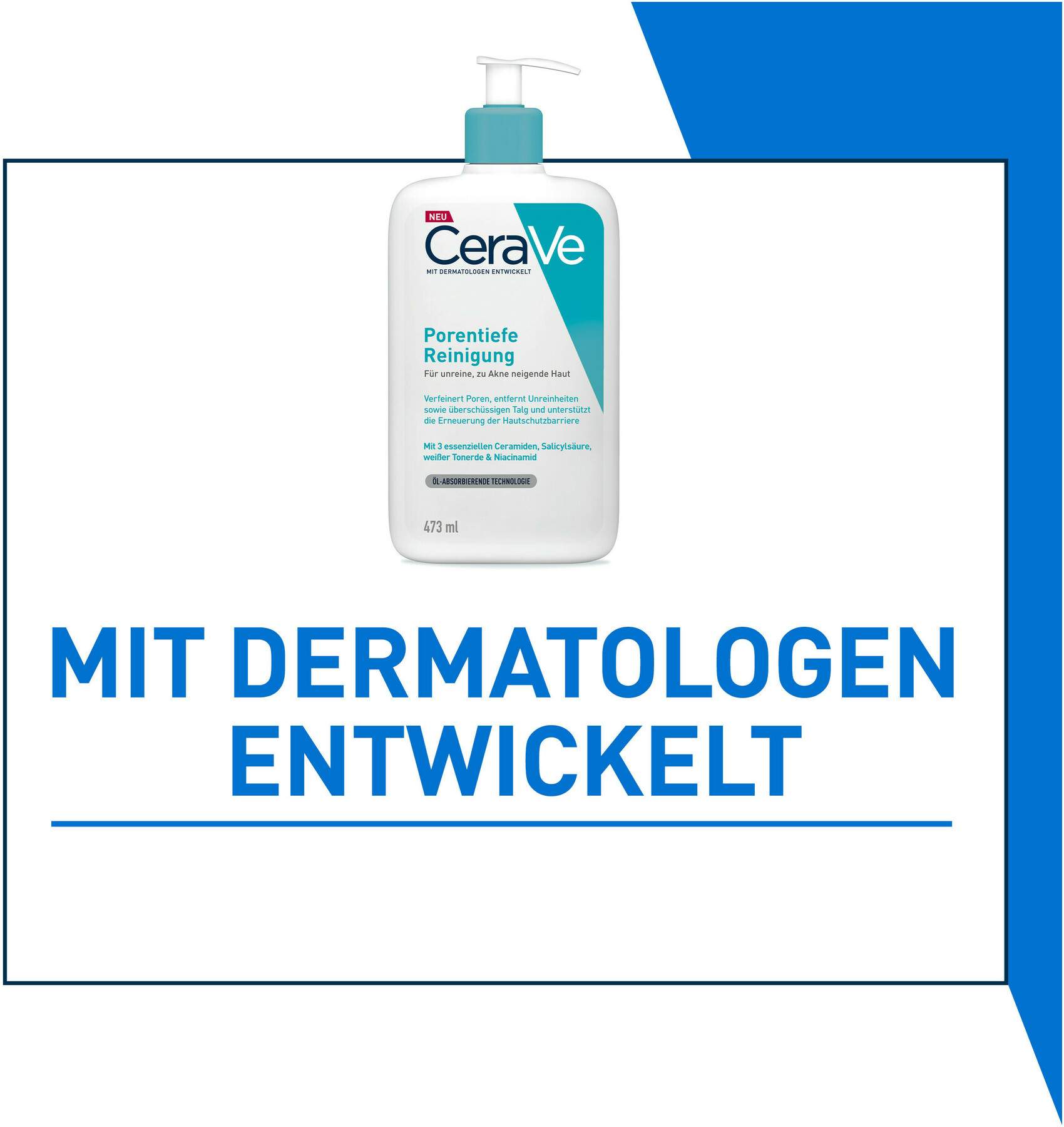 Cerave porentiefe Reinigung 473 ml Gel