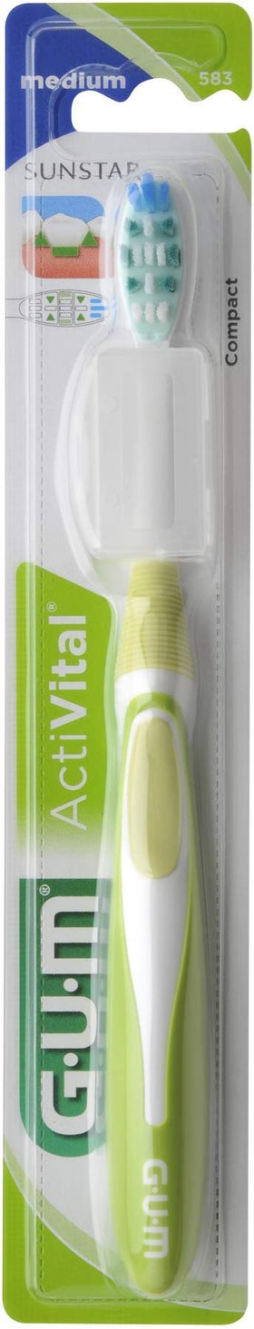 Gum Activital Zahnbürste Kompakt Medium