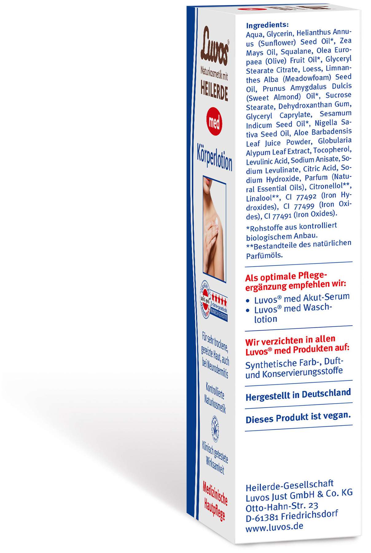 Luvos Naturkosmetik Med Körperlotion 200 ml Lotion