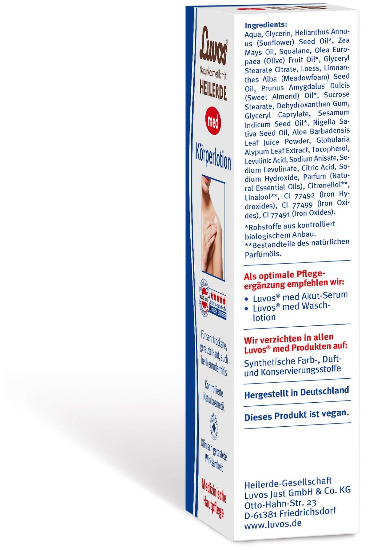 Luvos Naturkosmetik Med Körperlotion 200 ml Lotion