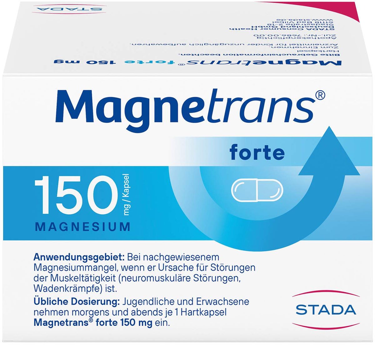 Magnetrans forte 150 mg 100 Kapseln