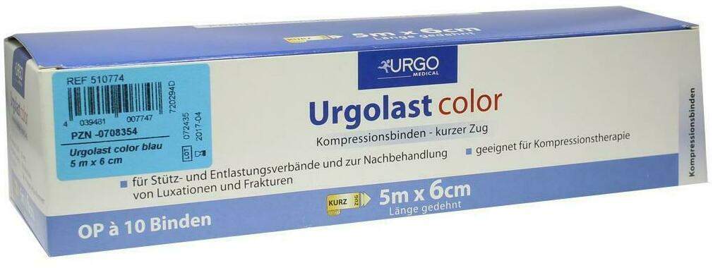 Urgolast Color Binde 6 Cmx5 M Blau