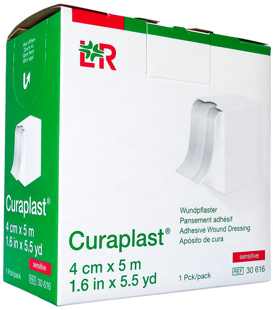 Curaplast Wundschnellverband Sensitiv 4 cm X 5 M