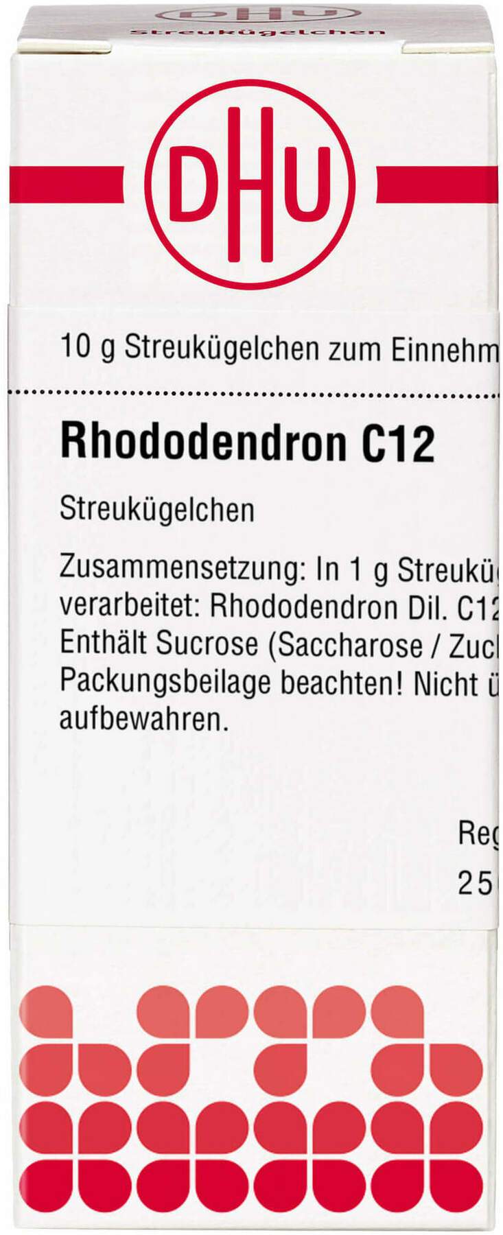 Dhu Rhododendron C12 Globuli 10 G