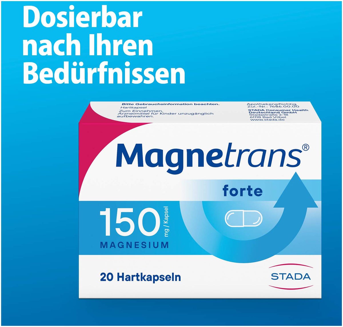 Magnetrans forte 150 mg 100 Kapseln
