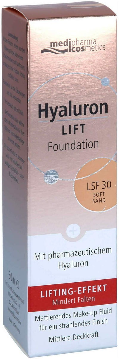 Medipharma Cosmetics Hyalruon Lift Foundation Lsf 30 Soft Sand...
