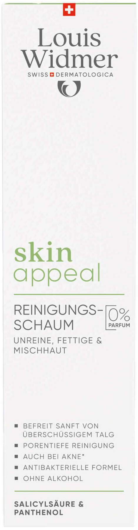 Widmer Skin Appeal Reingungsschaum ohne Parfümierung 150 ml