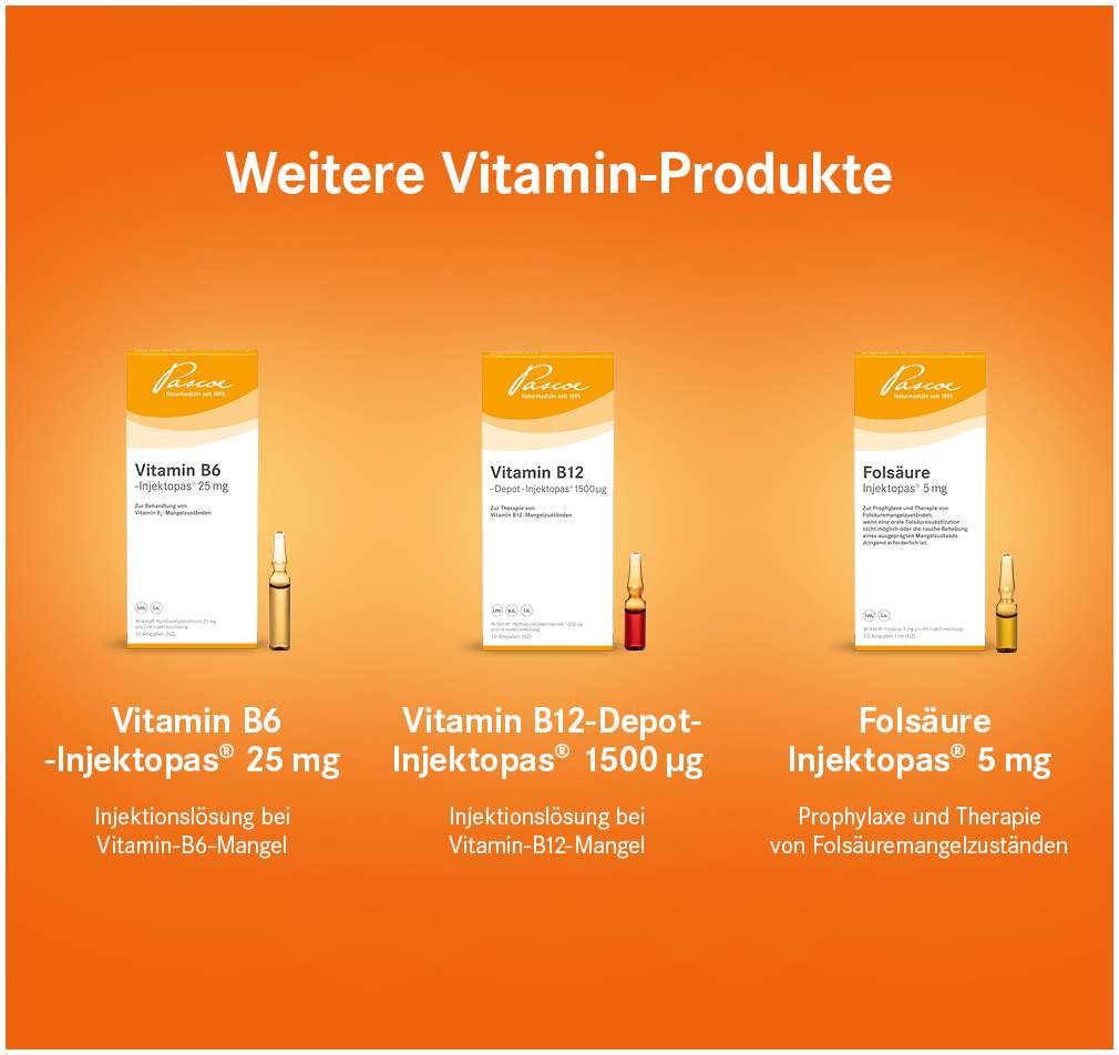 Pascorbin Injektionslösung Injektionsflasche 50 ml