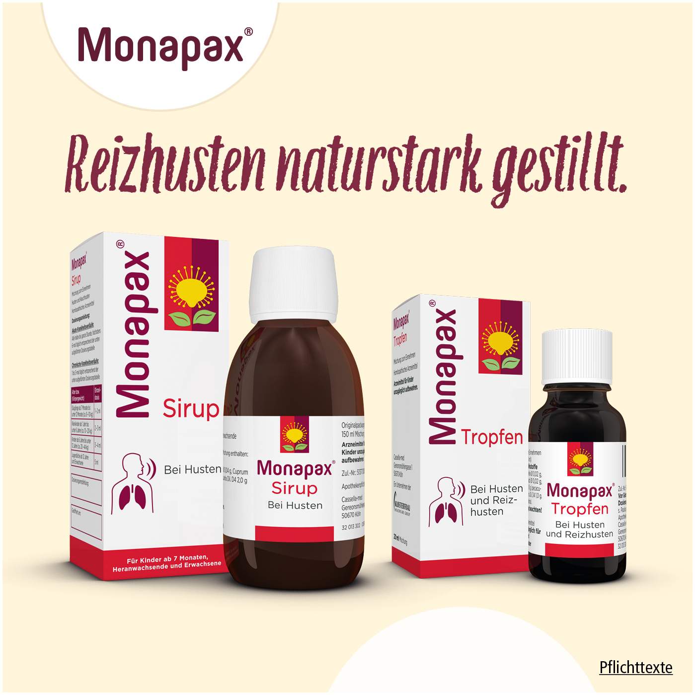 Monapax Tropfen bei Husten 20 ml Tropfen