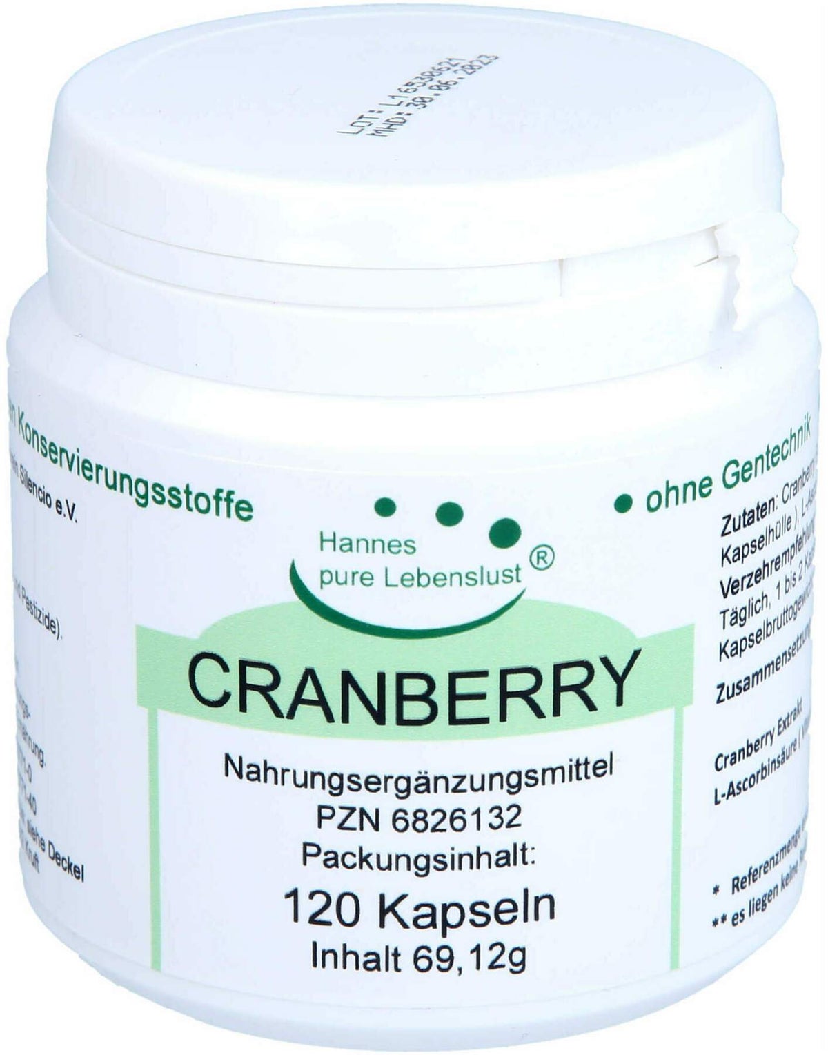 Cranberry Kapseln  120 Stück