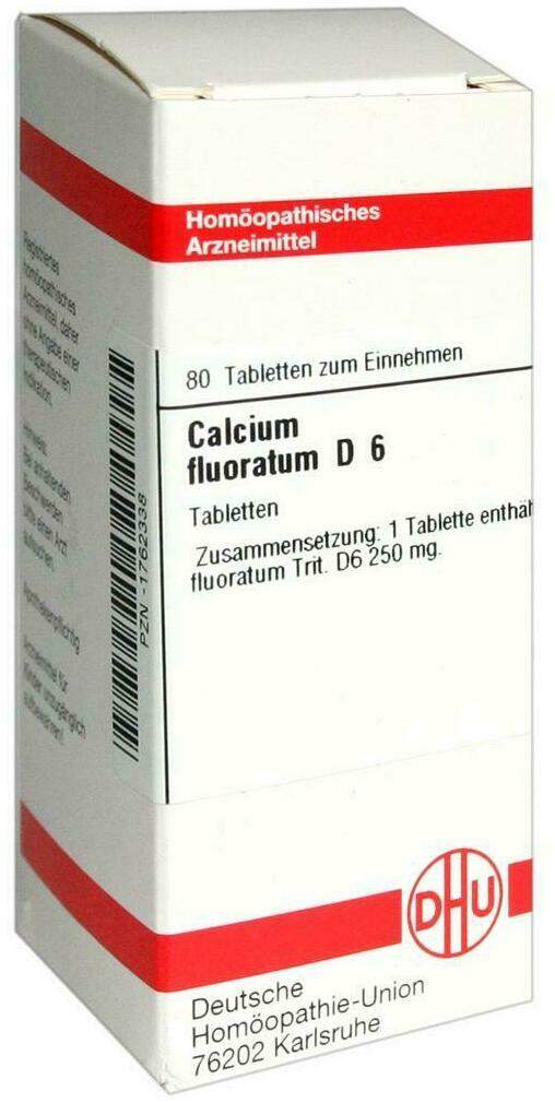 Dhu Calcium Fluoratum D6 80 Tabletten