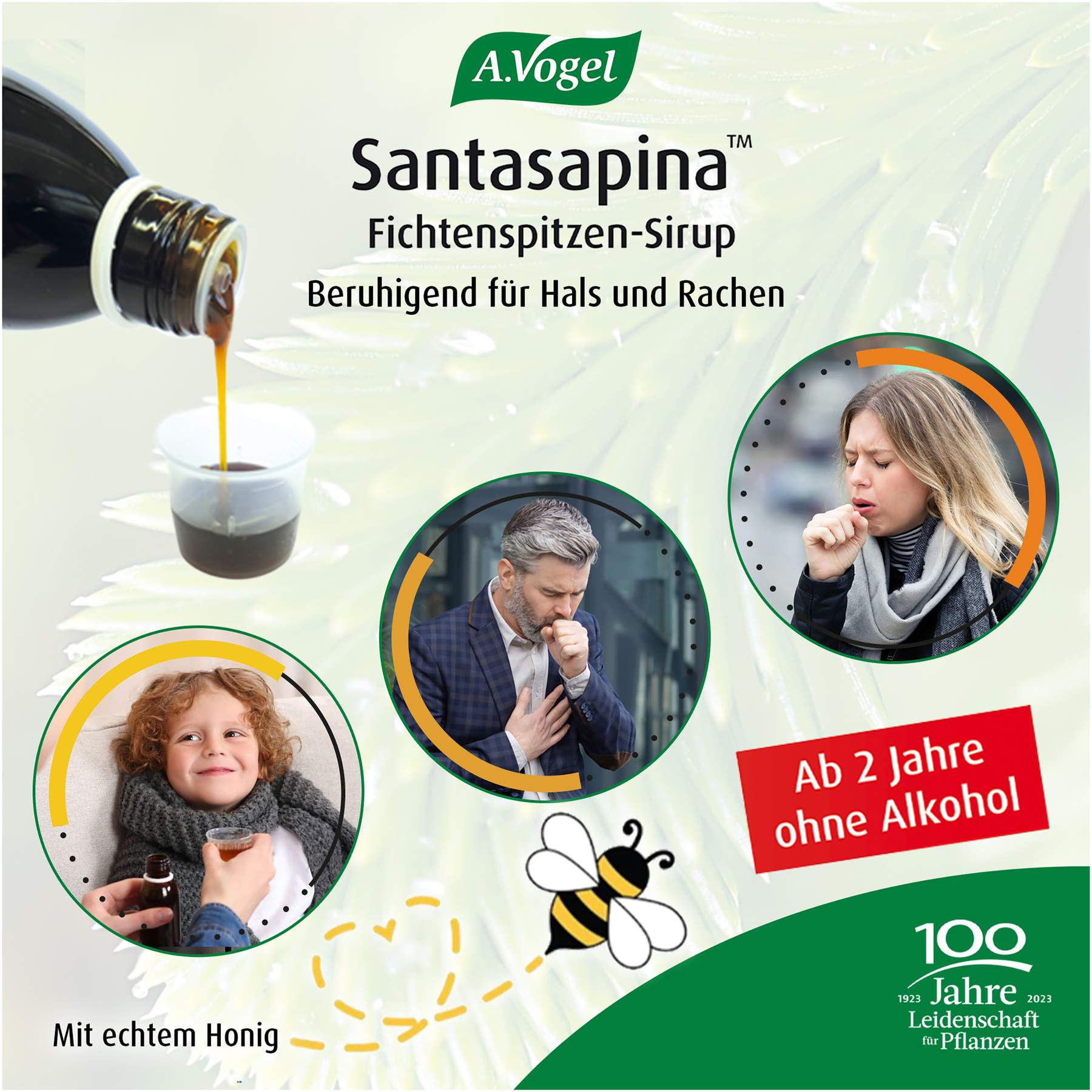 A.Vogel Santasapina ohne Alkohol Rottannen-Sirup 200 ml