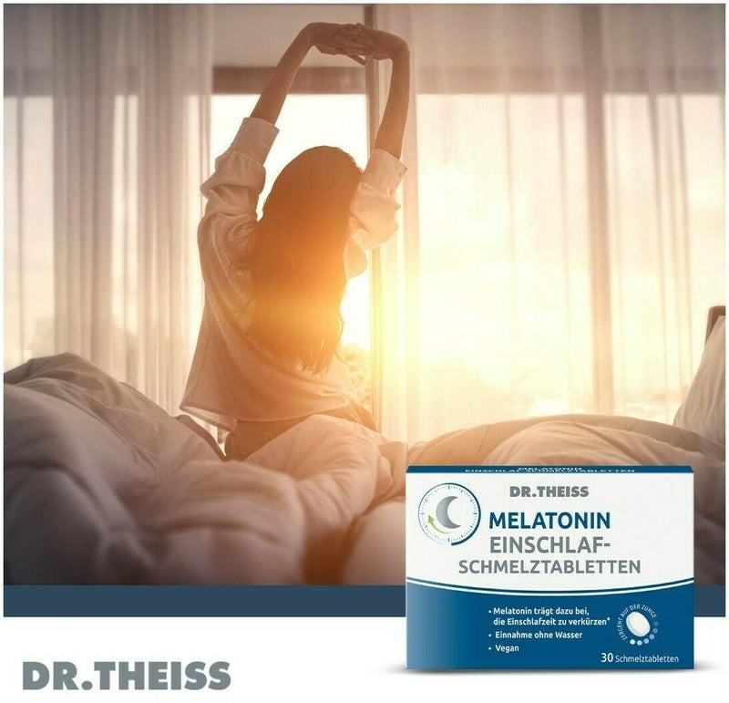 Dr. Theiss Melatonin Einschlaf - Schmelztabletten 30 Stück