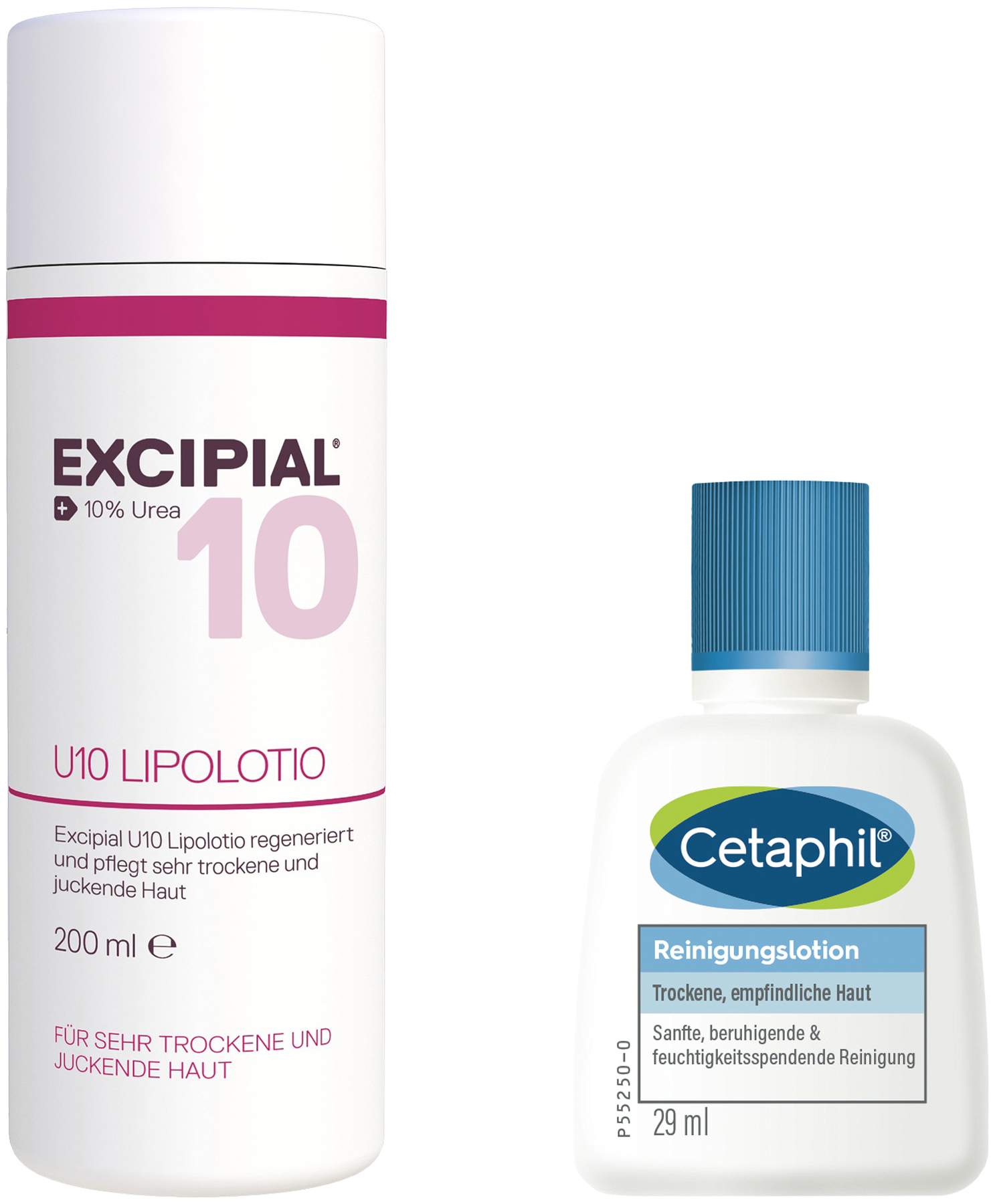 Excipial U 10 Lipolotio 200 ml + gratis Cetaphil Reinigungslotion 29 ml