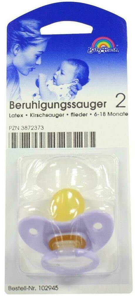 Sauger Kirschförmig Latex Gross Flieder 6-18 Monate 1 Stück