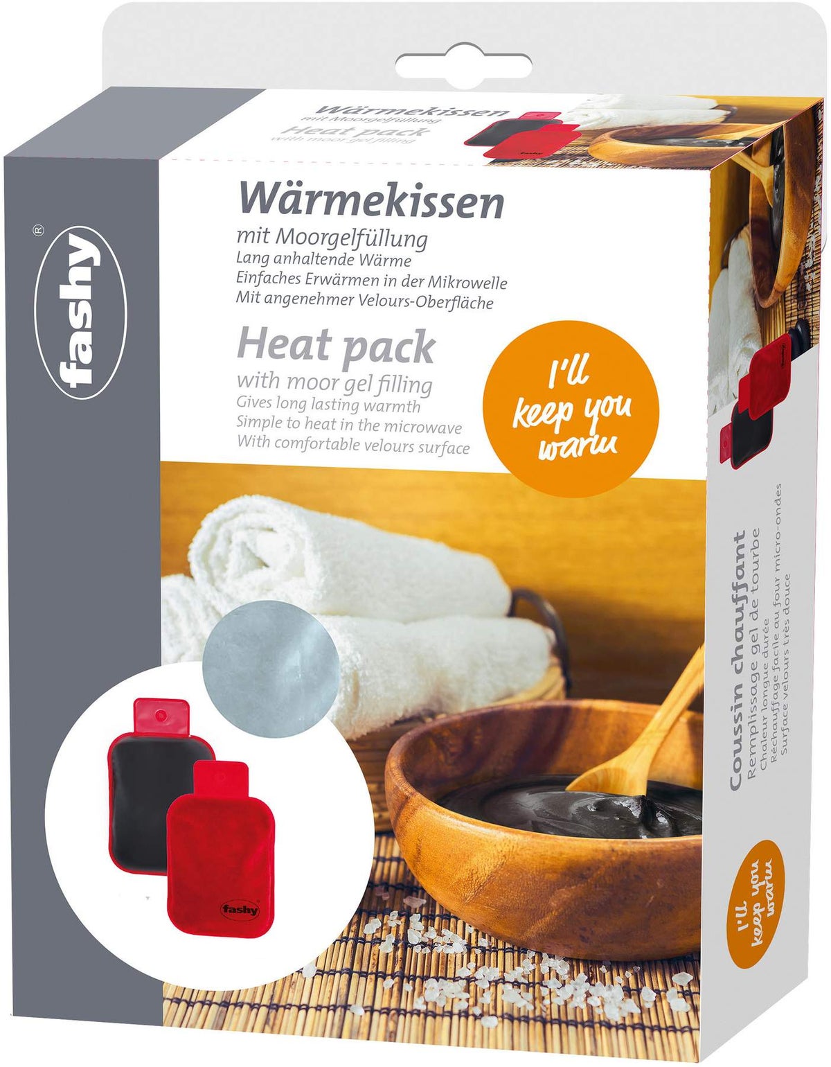 Fashy Wärmekissen Moorgel mintgrün 1 Stück
