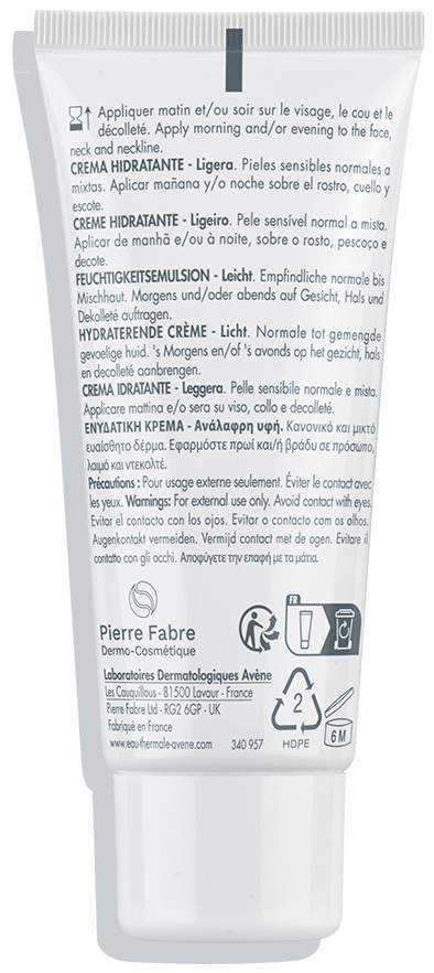 Avene Hydrance LEICHT Feuchtigkeitsemulsion 40ml