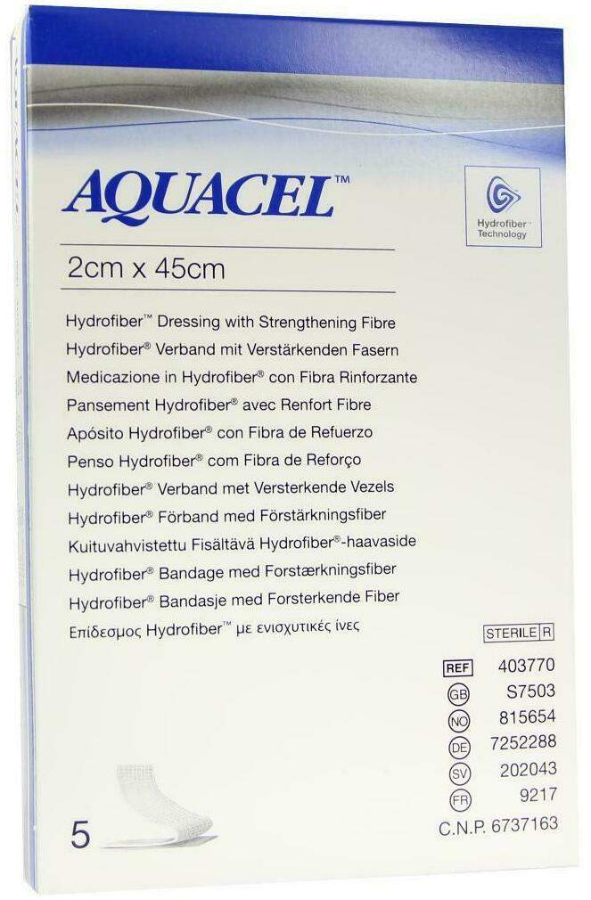 Aquacel Hydrosorption 2x45cm Tamponaden