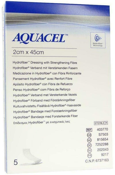 Aquacel Hydrosorption 2x45cm Tamponaden