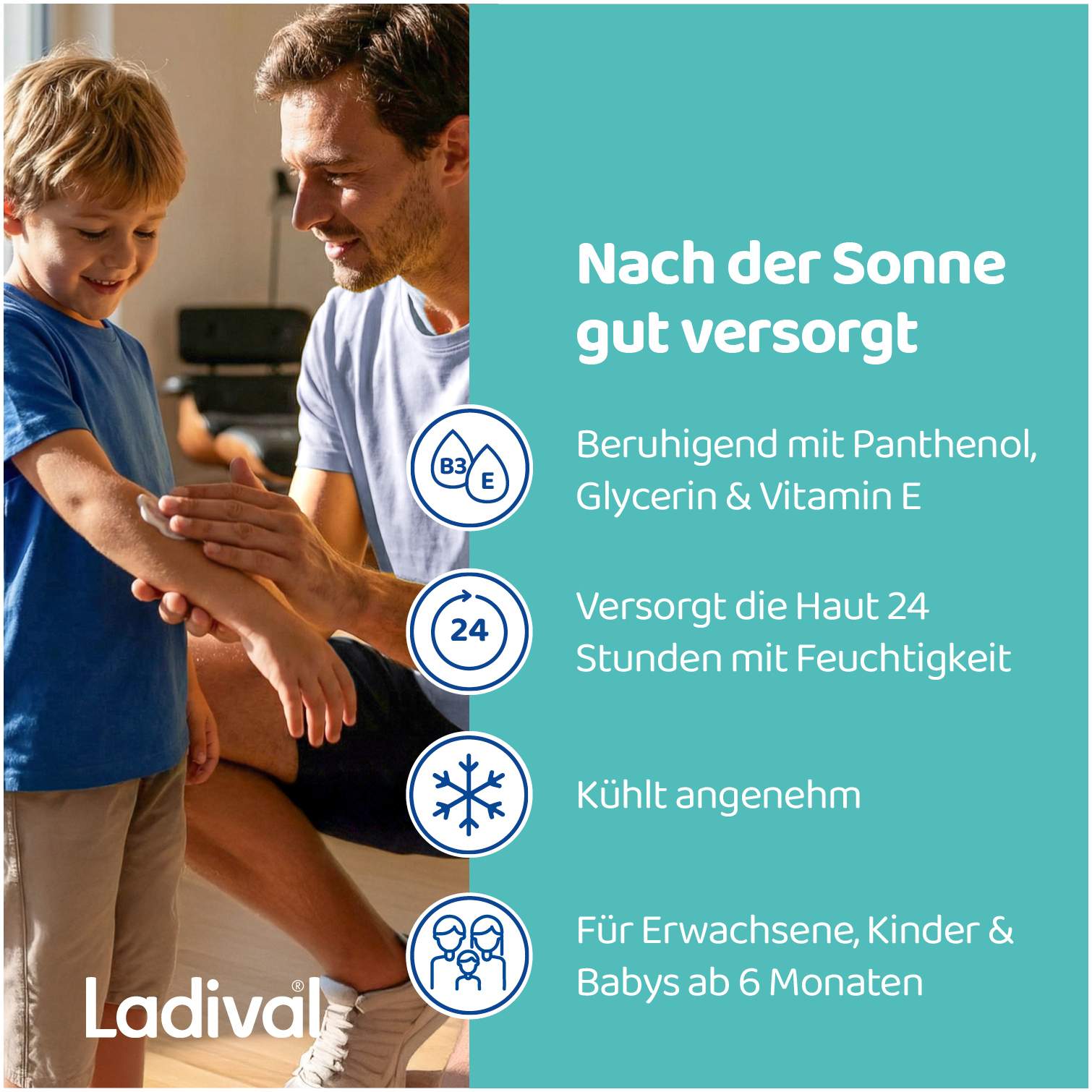 Ladival allergische Haut Apres Pflege-Gel 200 ml