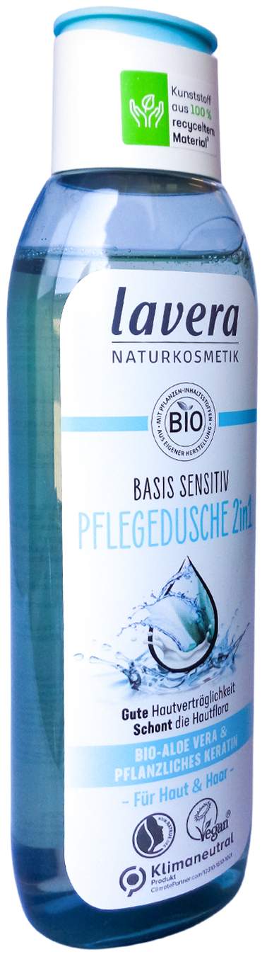 Lavera Basis Sensitiv Pflegedusche 2 in 1 250 ml