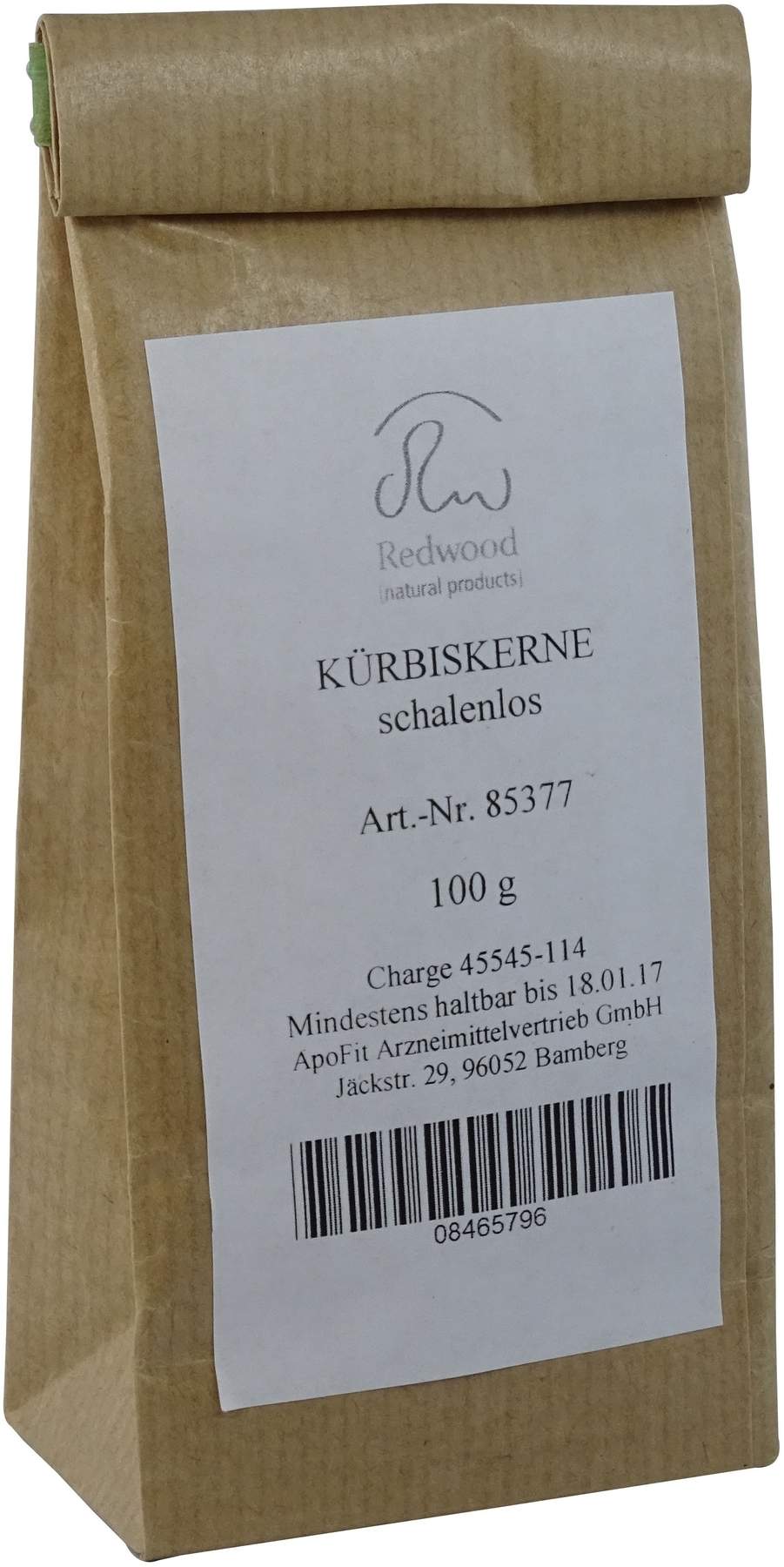 Kürbiskerne Schalenlos 100 G