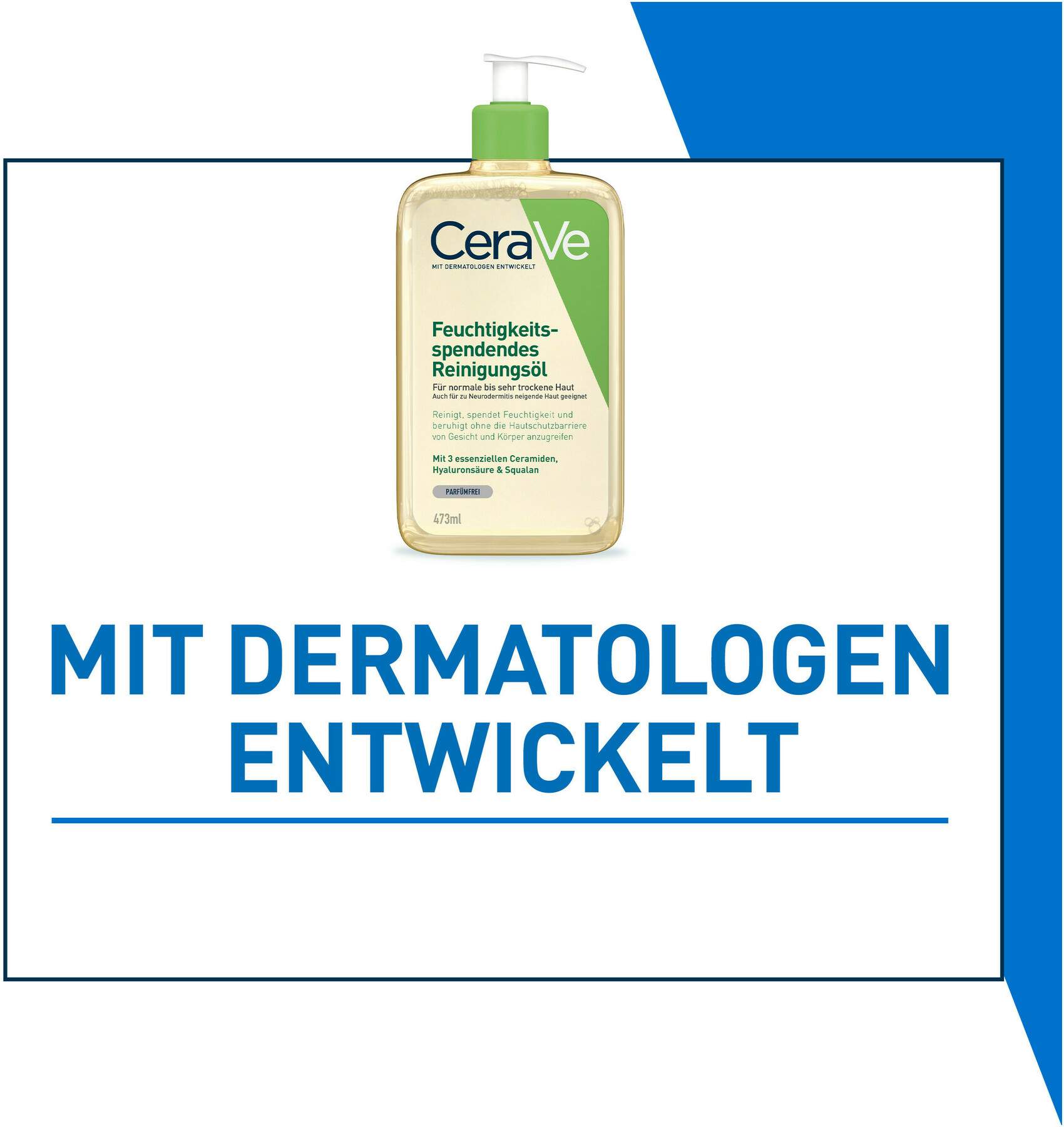CeraVe feuchtigkeitsspendendes Reinigungsöl 473 ml