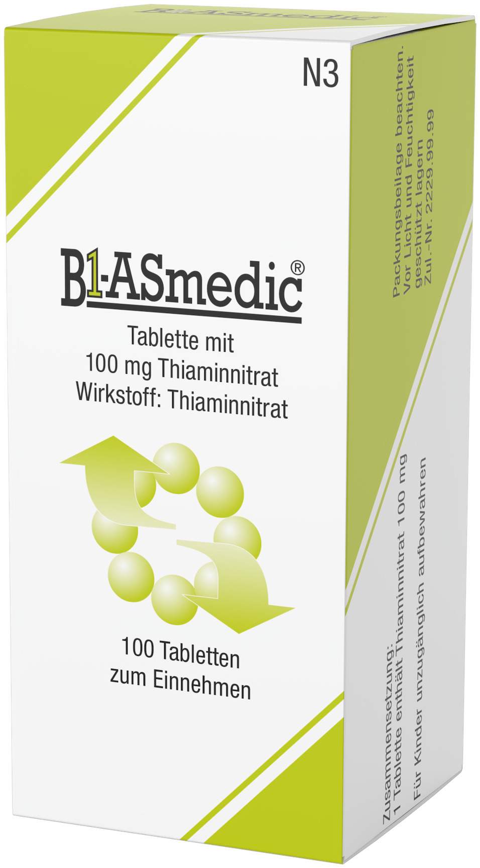 B1 Asmedic 100 Tabletten