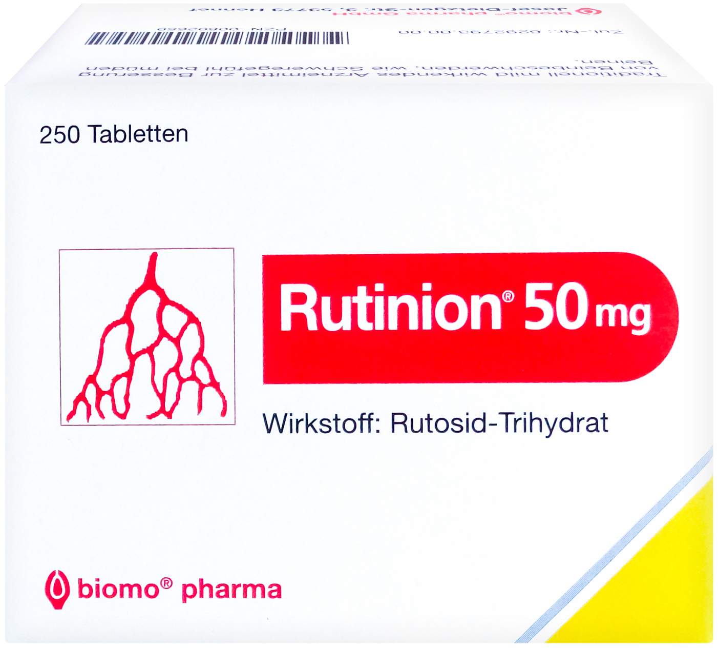 Rutinion 250 Tabletten