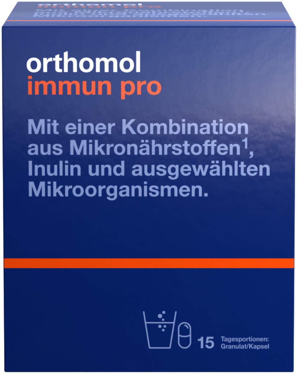 Orthomol Immun Pro 15 Kapseln Granulat