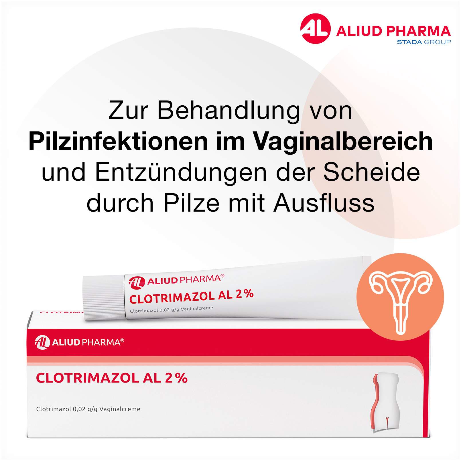 Clotrimazol AL 2% 20 g Vaginalcreme