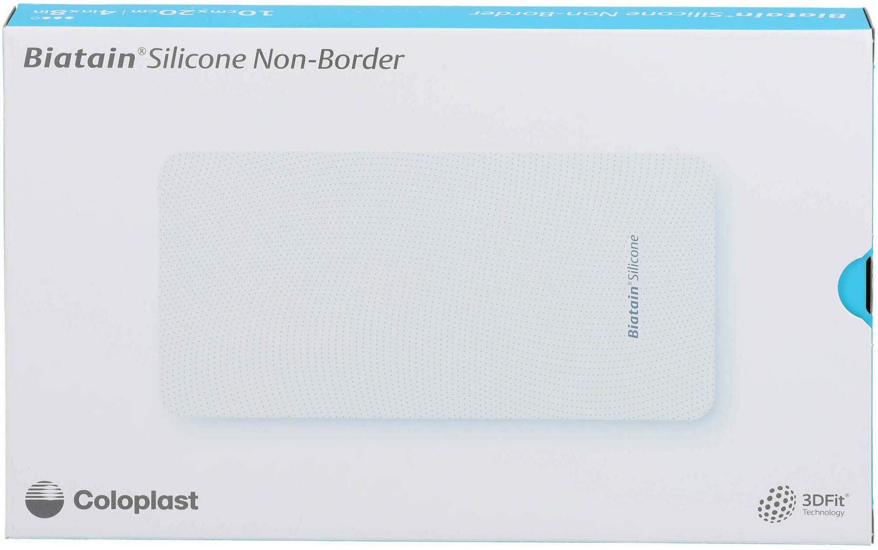 Biatain Silicone Non-Border Schaumverb.10x20 cm