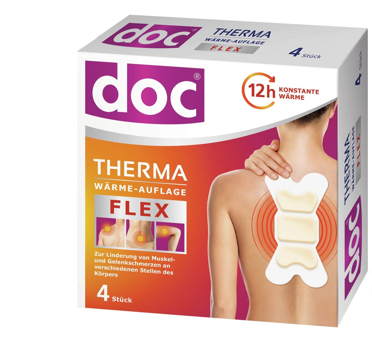 Doc Therma Wärme-Auflage Flex 4 Stück