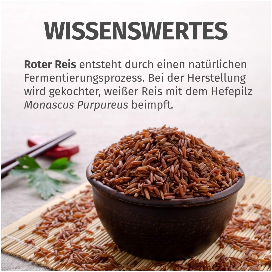 Green Naturals Roter Reis Monacolin K 180 Kapseln