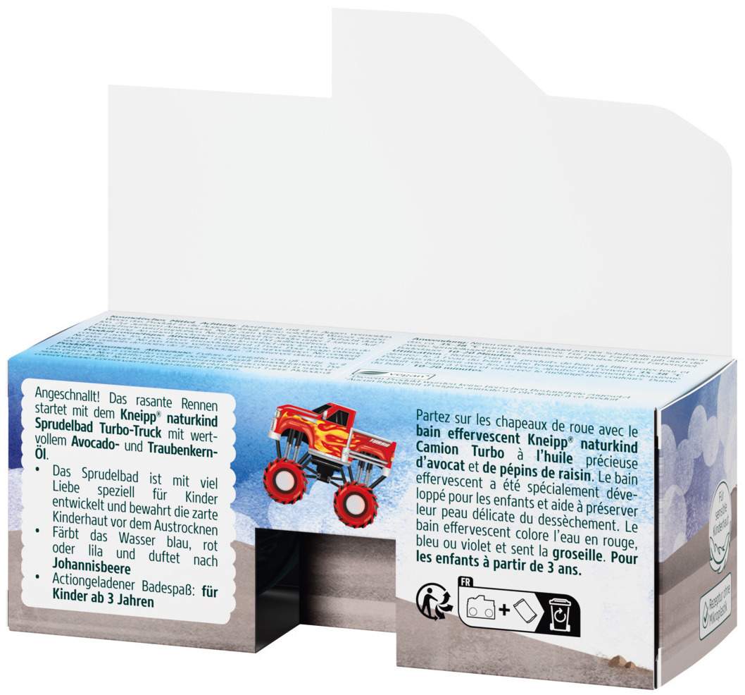 Kneipp Naturkind Sprudelbad Turbo Truck 1 Stück
