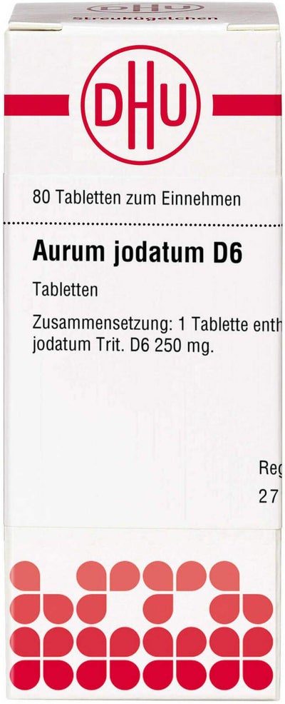 Dhu Aurum Jodatum D6 Tabletten 80 Stück