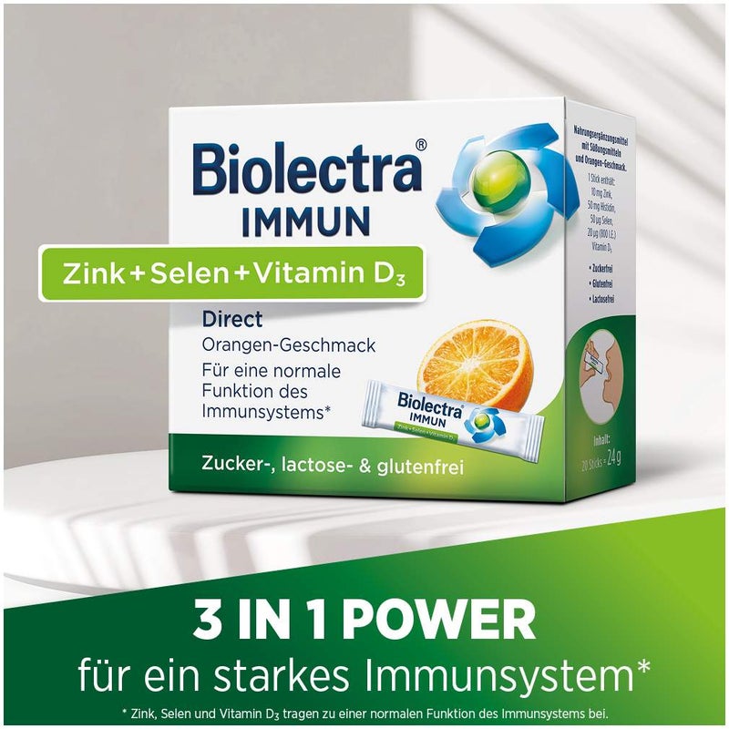 Biolectra Immun Direct Pellets 40 Stück