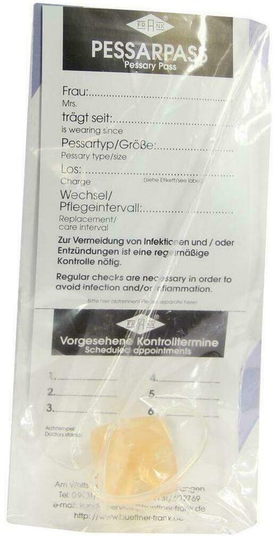 Pessar Würfel Sieb Silikon 29mm Gr.1