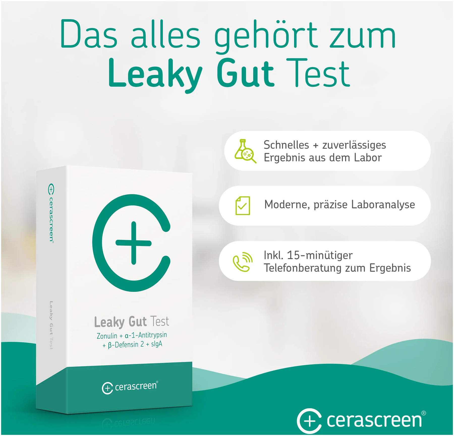 Cerascreen Leaky Gut Test Stuhl