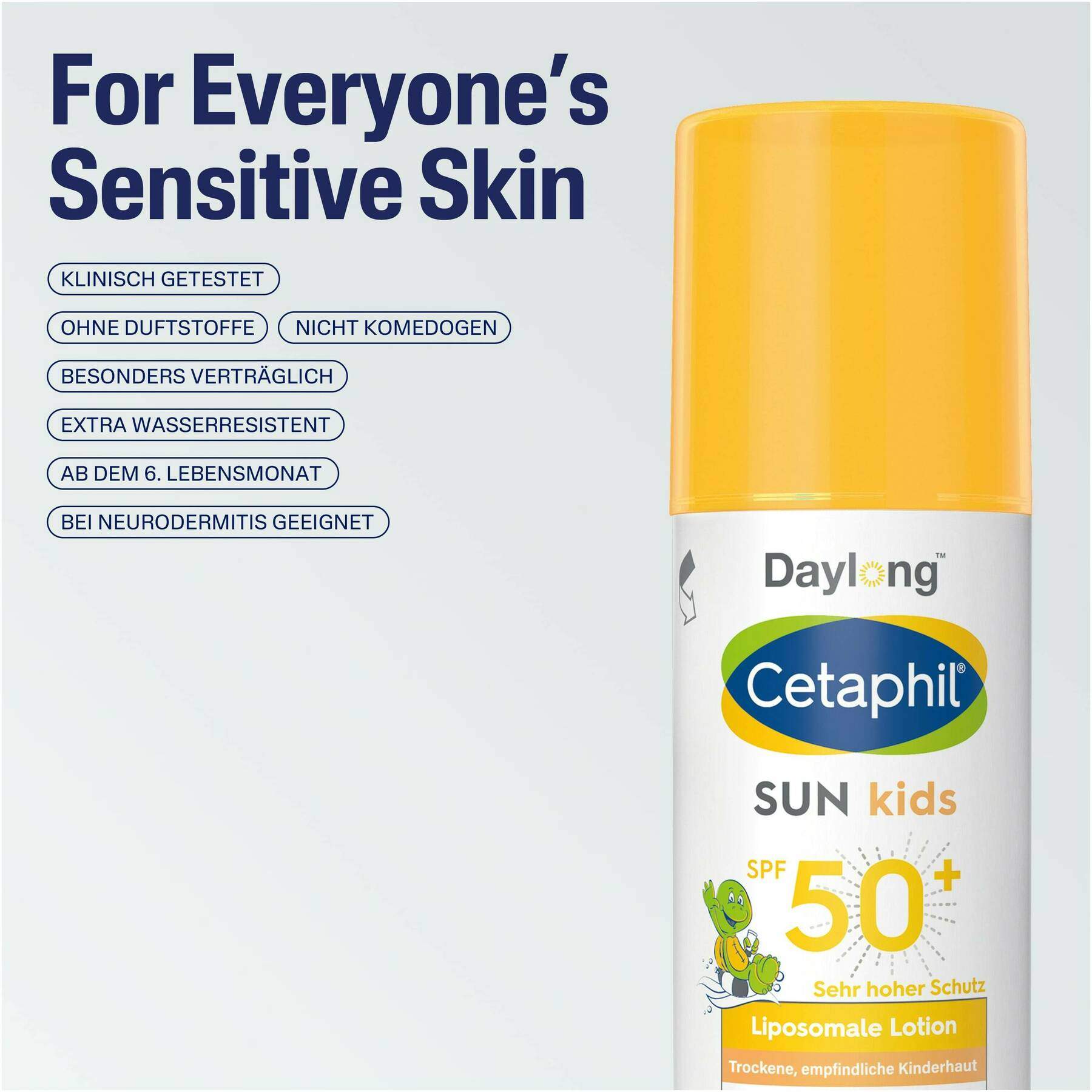 Cetaphil Sun Daylong Kids SPF 50+ liposomale Lotion 150 ml