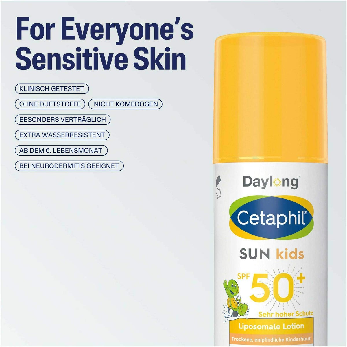 Cetaphil Sun Daylong Kids SPF 50+ liposomale Lotion 150 ml