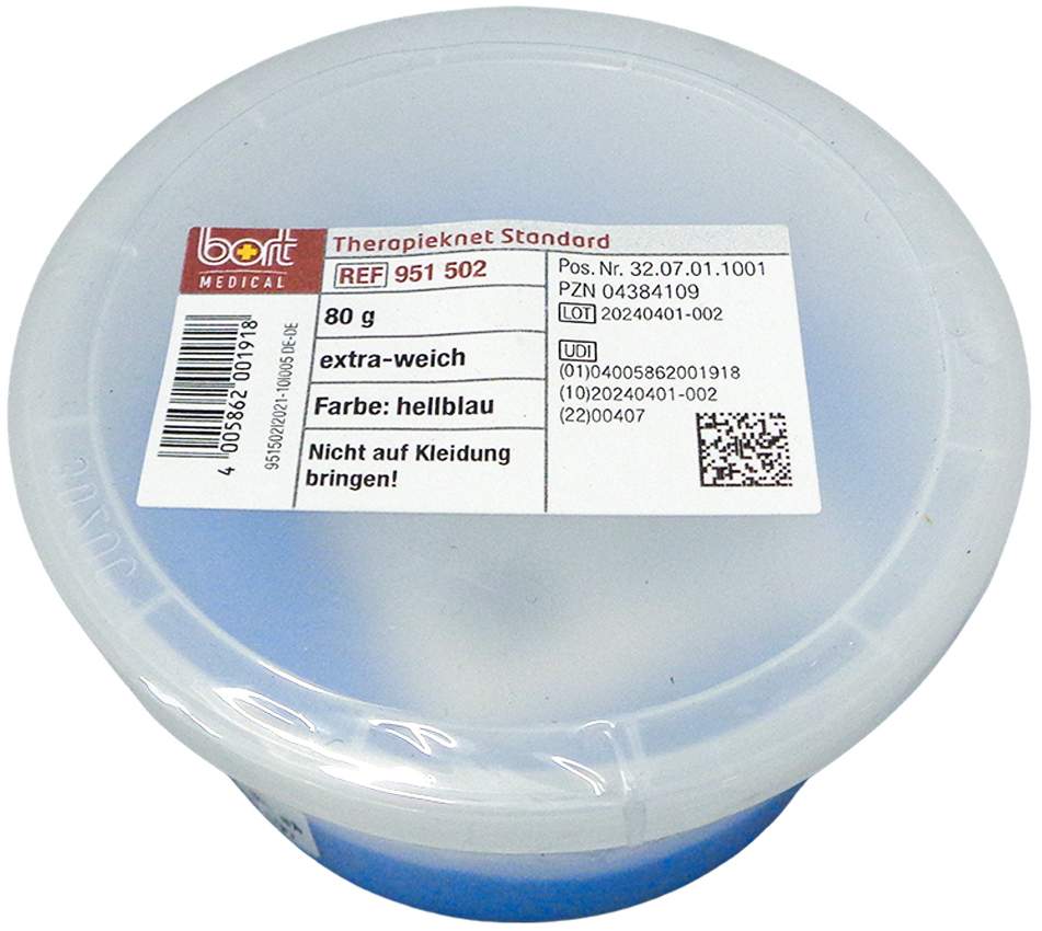 Bort Therapie Knete  Extra Weich Hellblau 80g